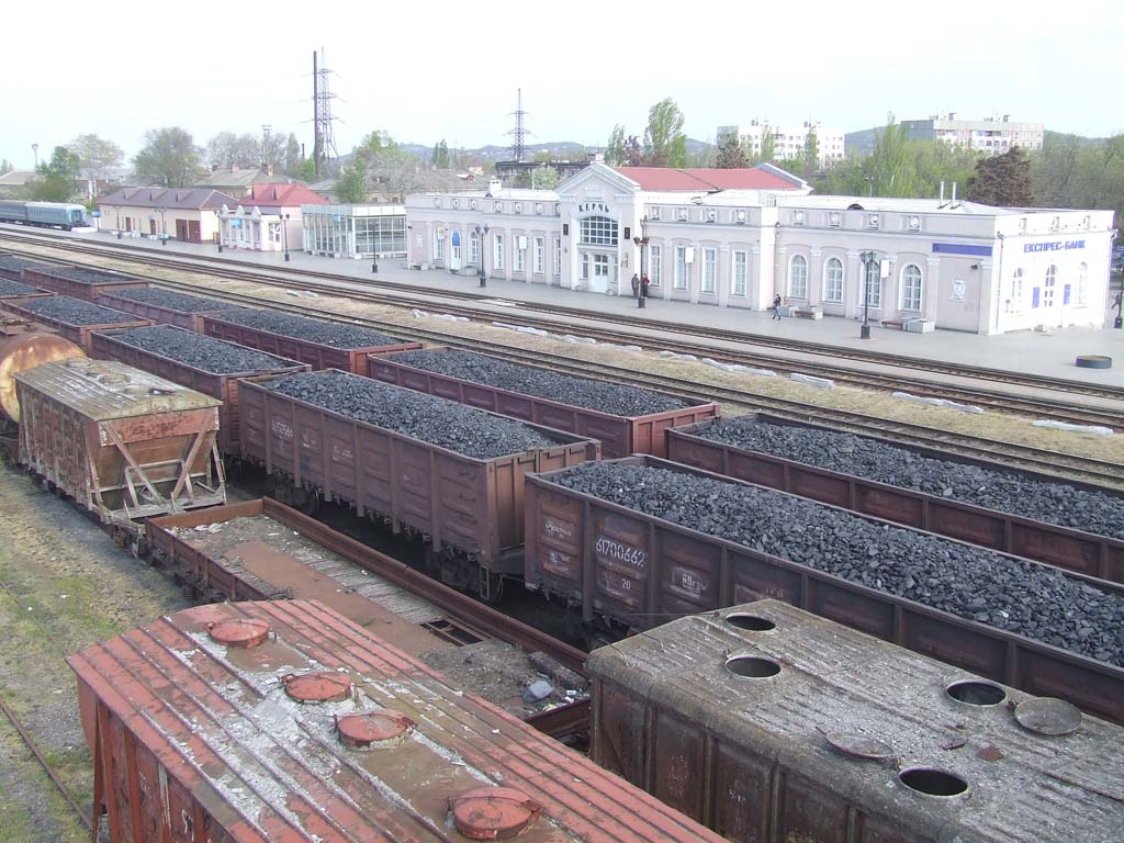 Железнодорожная станция в Керчи