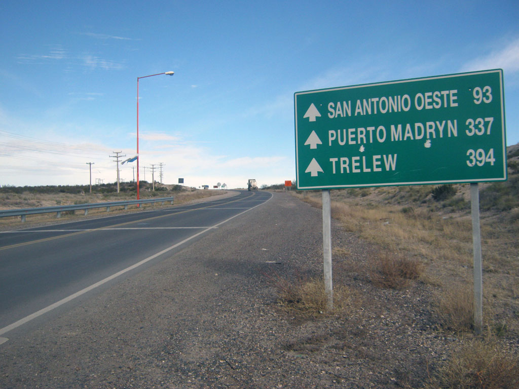 Дорога Rio Colorado - Sierra Grande(1)