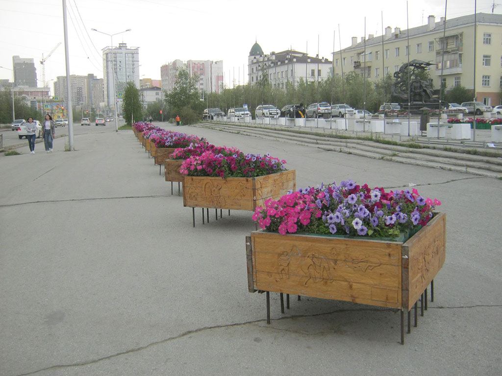 141_Цветы на проспекте Ленина