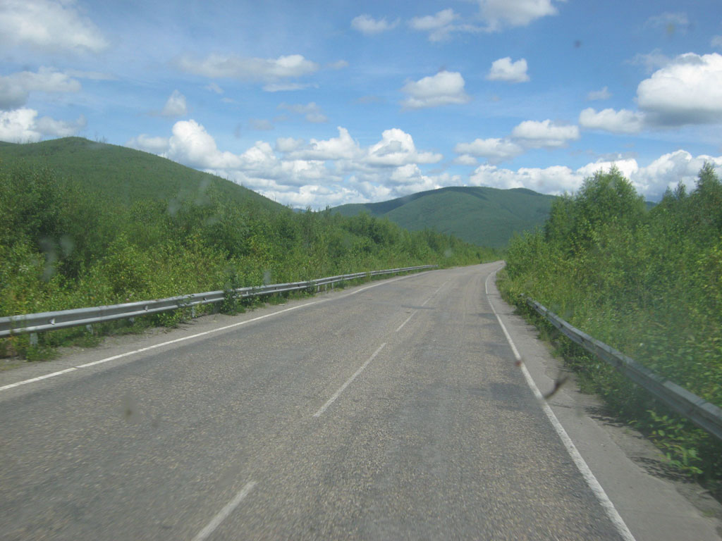 Пересекаем хребет Сихотэ-Алинь