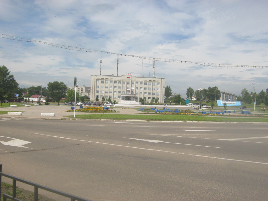 Ванино, центральная площадь