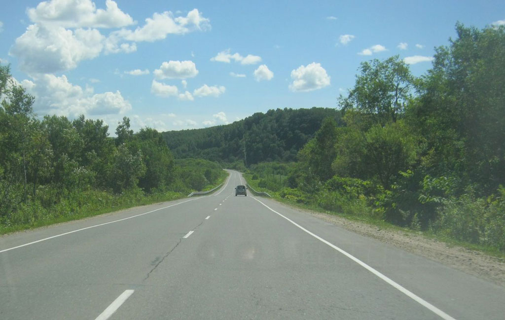 По дороге в Южно-Сахалинск