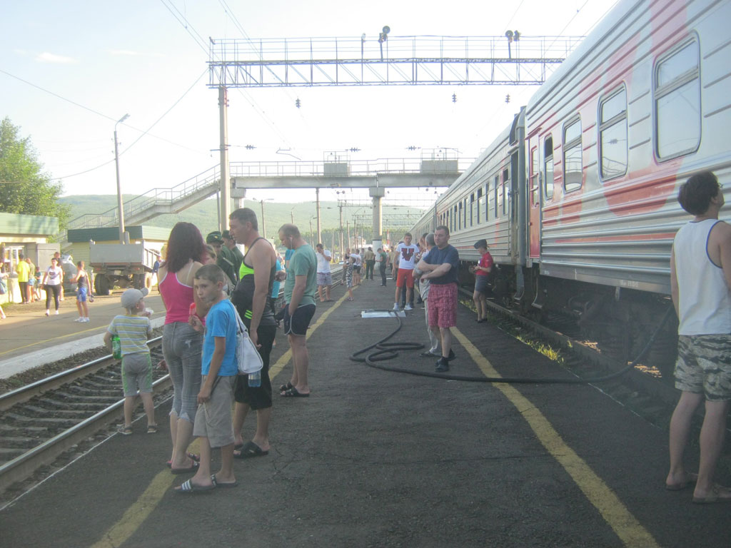На станции Амазар