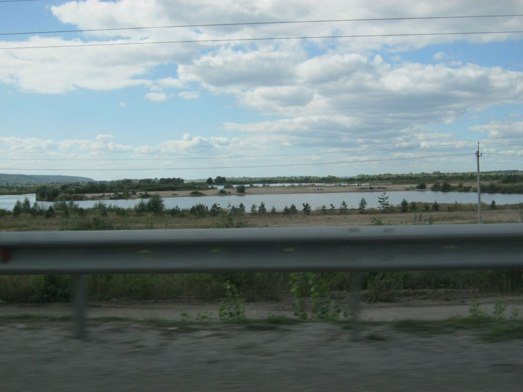 Река Волга (западнее Казани)