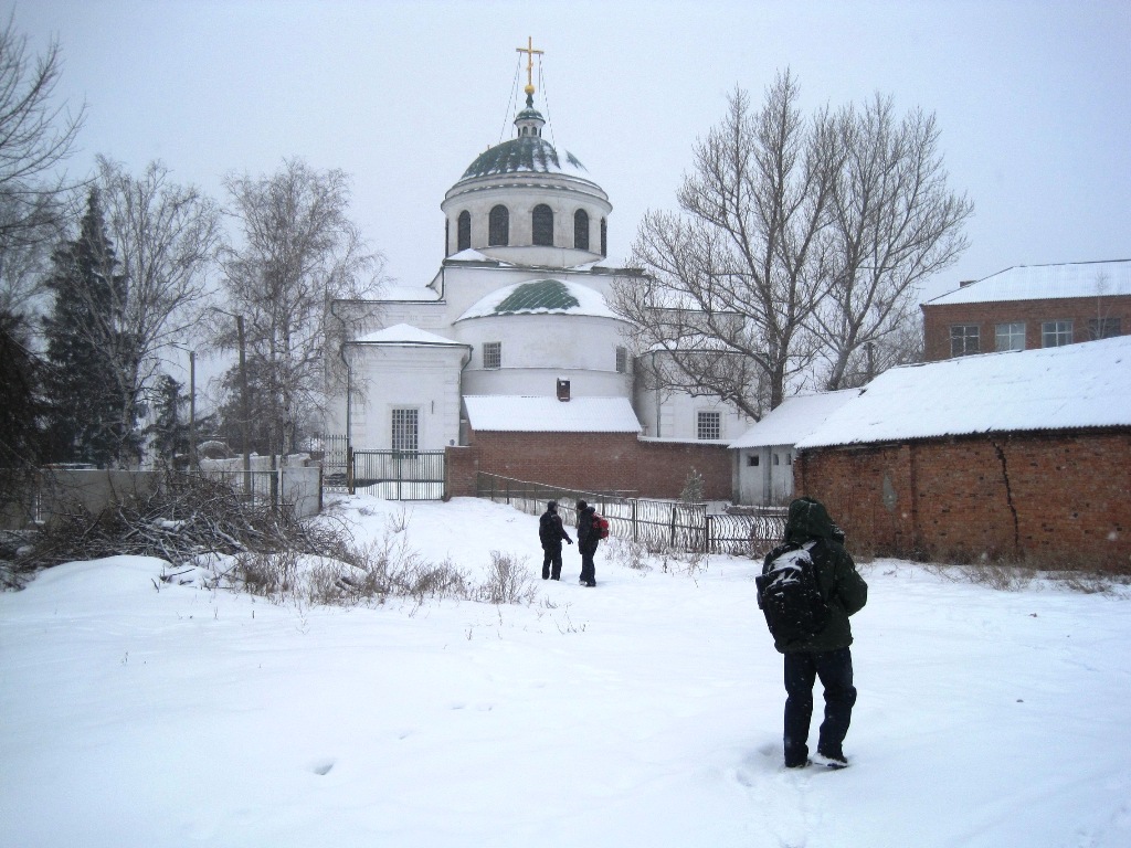 12. Подходим к Крестовоздвиженской (Николаевской) церкви.