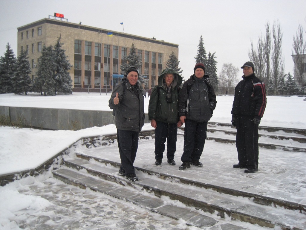 18. На Центральной площади Изюма.